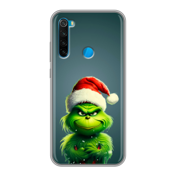 Силиконовый чехол на Xiaomi RedMi Note 8 с принтом Новый год