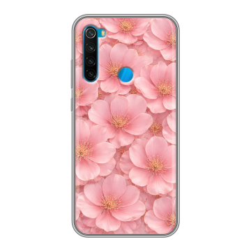Силиконовый чехол на Xiaomi RedMi Note 8 с принтом женский