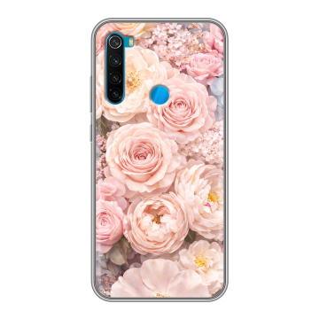Силиконовый чехол на Xiaomi RedMi Note 8 с принтом женский Силиконовый чехол на Xiaomi RedMi Note 8 с принтом женский