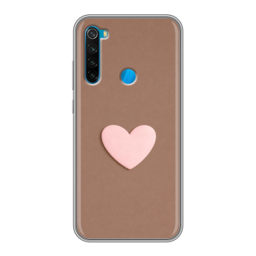 Силиконовый чехол на Xiaomi RedMi Note 8 с принтом женский