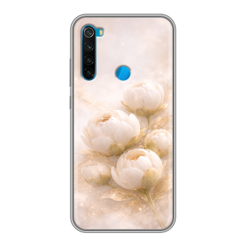 Силиконовый чехол на Xiaomi RedMi Note 8 с принтом женский