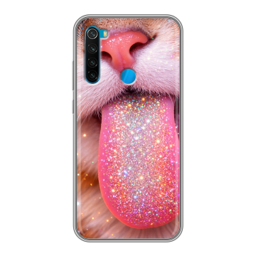 Силиконовый чехол на Xiaomi RedMi Note 8 с принтом для девочек