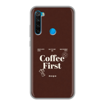 Силиконовый чехол на Xiaomi RedMi Note 8 с принтом женский