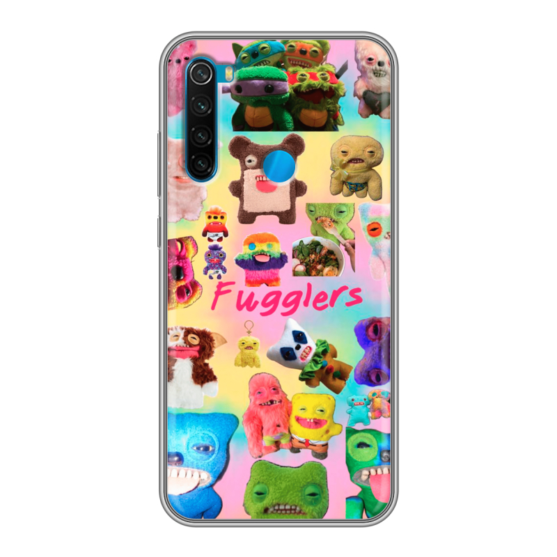 Силиконовый чехол на Xiaomi RedMi Note 8 с принтом Флагер Fuggler Силиконовый чехол на Xiaomi RedMi Note 8 с принтом Флагер Fuggler