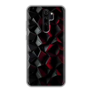 Силиконовый чехол на Xiaomi RedMi Note 8 Pro с принтом Абстракция Силиконовый чехол на Xiaomi RedMi Note 8 Pro с принтом Абстракция