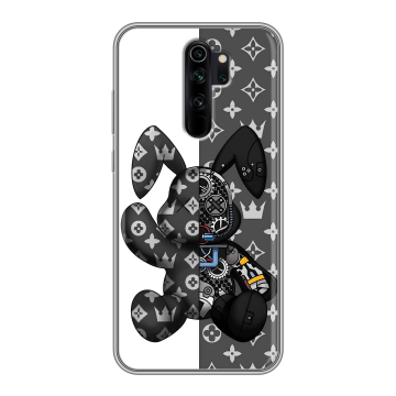 Силиконовый чехол на Xiaomi RedMi Note 8 Pro с принтом Луи робот Силиконовый чехол на Xiaomi RedMi Note 8 Pro с принтом Луи робот