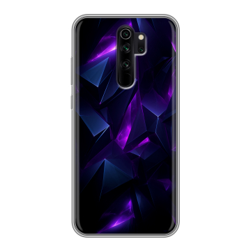 Силиконовый чехол на Xiaomi RedMi Note 8 Pro с принтом Абстракиция