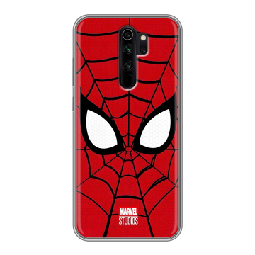 Силиконовый чехол на Xiaomi RedMi Note 8 Pro с принтом человек паук spiderman
