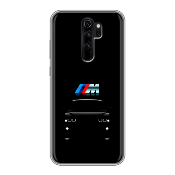 Силиконовый чехол на Xiaomi RedMi Note 8 Pro с принтом БМВ BMW