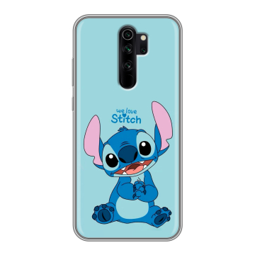 Силиконовый чехол на Xiaomi RedMi Note 8 Pro с принтом Лило и Стич