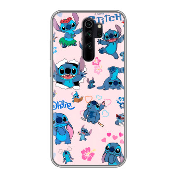 Силиконовый чехол на Xiaomi RedMi Note 8 Pro с принтом Лило и Стич Силиконовый чехол на Xiaomi RedMi Note 8 Pro с принтом Лило и Стич