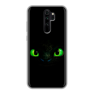 Силиконовый чехол на Xiaomi RedMi Note 8 Pro с принтом Как приручить дракона Силиконовый чехол на Xiaomi RedMi Note 8 Pro с принтом Как приручить дракона
