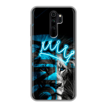 Силиконовый чехол на Xiaomi RedMi Note 8 Pro с принтом Король лев