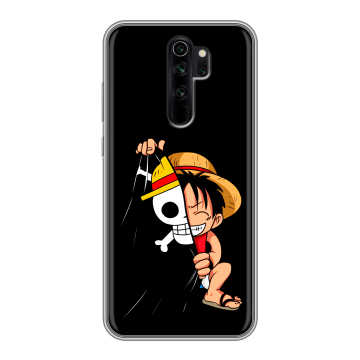 Силиконовый чехол на Xiaomi RedMi Note 8 Pro с принтом One Piece Ван Пис