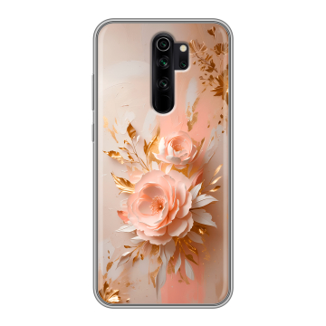 Силиконовый чехол на Xiaomi RedMi Note 8 Pro с принтом женский