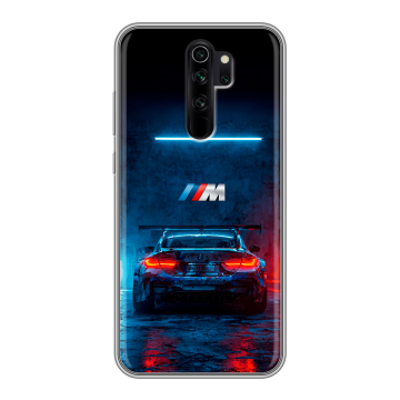 Силиконовый чехол на Xiaomi RedMi Note 8 Pro с принтом BMW БМВ Силиконовый чехол на Xiaomi RedMi Note 8 Pro с принтом BMW БМВ