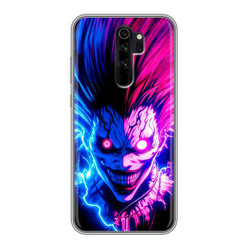 Силиконовый чехол на Xiaomi RedMi Note 8 Pro с принтом Death note Тетрадь смерти