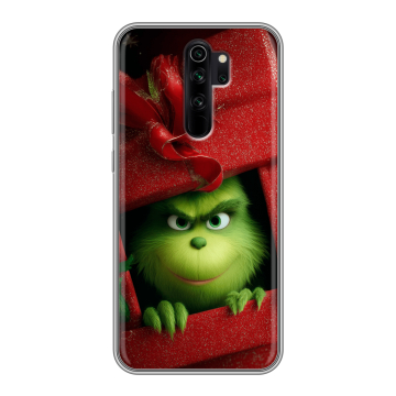 Силиконовый чехол на Xiaomi RedMi Note 8 Pro с принтом Новый год