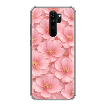 Силиконовый чехол на Xiaomi RedMi Note 8 Pro с принтом женский