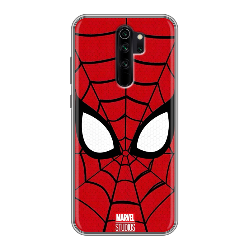 Силиконовый чехол на Xiaomi RedMi Note 8 Pro с принтом человек паук spiderman Силиконовый чехол на Xiaomi RedMi Note 8 Pro с принтом человек паук spiderman