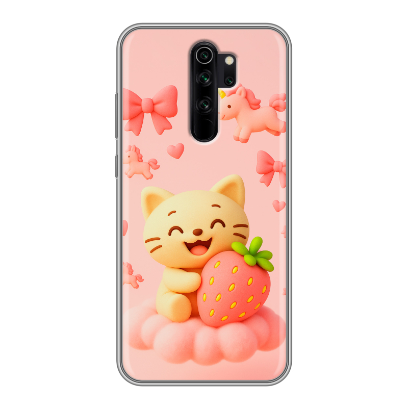 Силиконовый чехол на Xiaomi RedMi Note 8 Pro с принтом для девочек Силиконовый чехол на Xiaomi RedMi Note 8 Pro с принтом для девочек