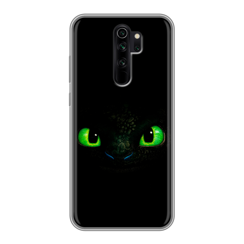 Силиконовый чехол на Xiaomi RedMi Note 8 Pro с принтом Как приручить дракона Силиконовый чехол на Xiaomi RedMi Note 8 Pro с принтом Как приручить дракона