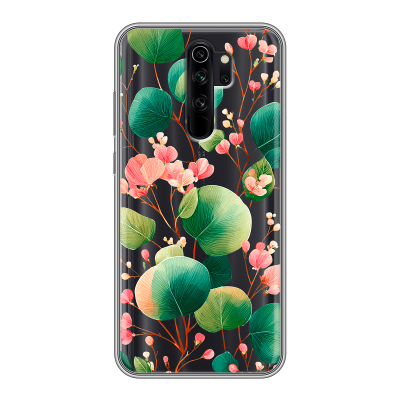 Силиконовый противоударный чехол на Xiaomi RedMi Note 8 Pro с принтом женский Силиконовый противоударный чехол на Xiaomi RedMi Note 8 Pro с принтом женский