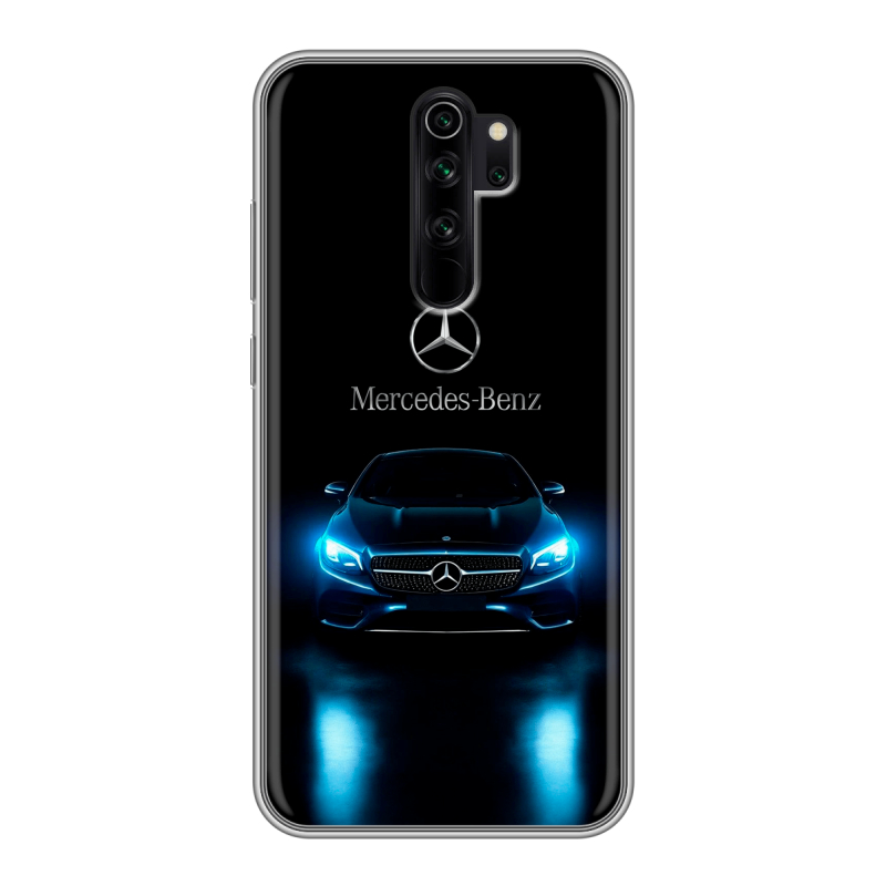 Силиконовый чехол на Xiaomi RedMi Note 8 Pro с принтом Mercedes Мерседес Силиконовый чехол на Xiaomi RedMi Note 8 Pro с принтом Mercedes Мерседес