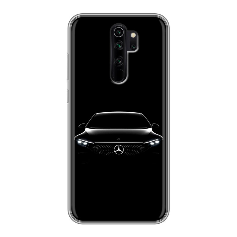Силиконовый чехол на Xiaomi RedMi Note 8 Pro с принтом Mercedes Мерседес Силиконовый чехол на Xiaomi RedMi Note 8 Pro с принтом Mercedes Мерседес