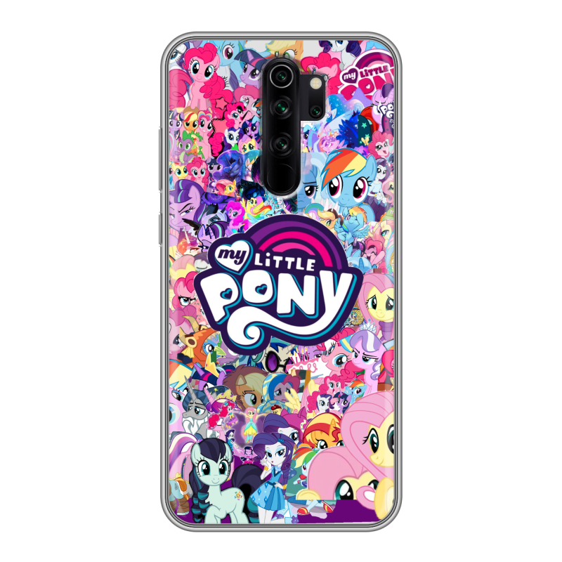 Силиконовый чехол на Xiaomi RedMi Note 8 Pro с принтом My little pony Дружба чудо Силиконовый чехол на Xiaomi RedMi Note 8 Pro с принтом My little pony Дружба чудо