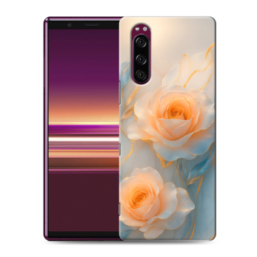 Силиконовый чехол на Sony Xperia 5 с принтом Женский Силиконовый чехол на Sony Xperia 5 с принтом Женский