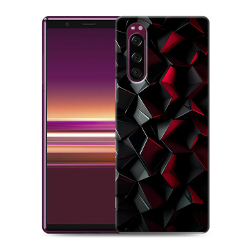 Силиконовый чехол на Sony Xperia 5 с принтом Абстракция Силиконовый чехол на Sony Xperia 5 с принтом Абстракция