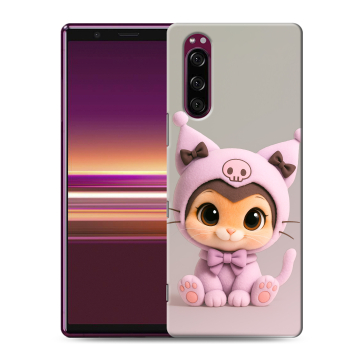 Силиконовый чехол на Sony Xperia 5 с принтом Куроми Kuromi Силиконовый чехол на Sony Xperia 5 с принтом Куроми Kuromi