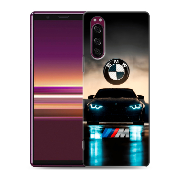 Силиконовый чехол на Sony Xperia 5 с принтом БМВ BMW
