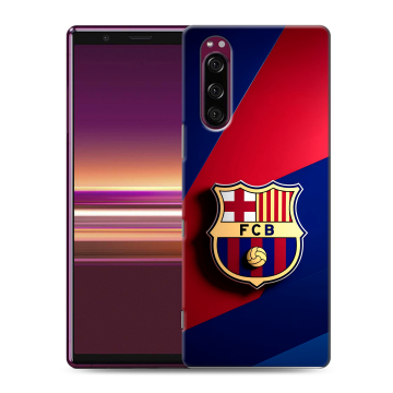 Силиконовый чехол на Sony Xperia 5 с принтом Барселона Barcelona Силиконовый чехол на Sony Xperia 5 с принтом Барселона Barcelona
