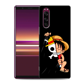 Силиконовый чехол на Sony Xperia 5 с принтом One Piece Ван Пис