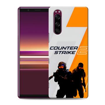 Силиконовый чехол на Sony Xperia 5 с принтом Counter Strike