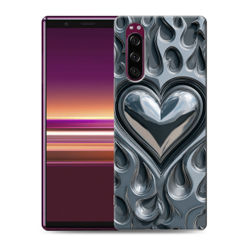 Силиконовый чехол на Sony Xperia 5 с принтом Y2K Силиконовый чехол на Sony Xperia 5 с принтом Y2K