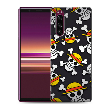 Силиконовый чехол на Sony Xperia 5 с принтом One Piece Ван Пис