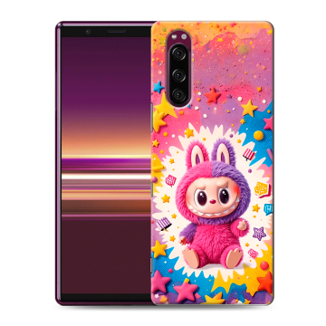 Силиконовый чехол на Sony Xperia 5 с принтом Labubu Лабубу Силиконовый чехол на Sony Xperia 5 с принтом Labubu Лабубу