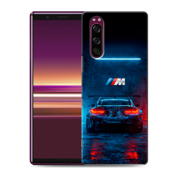 Силиконовый чехол на Sony Xperia 5 с принтом BMW БМВ Силиконовый чехол на Sony Xperia 5 с принтом BMW БМВ