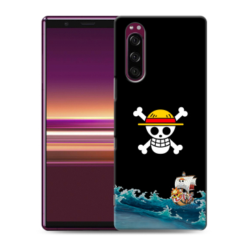 Силиконовый чехол на Sony Xperia 5 с принтом One Piece Ван Пис Силиконовый чехол на Sony Xperia 5 с принтом One Piece Ван Пис