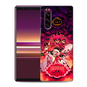 Силиконовый чехол на Sony Xperia 5 с принтом Hazbin Hotel Отель Хазбин Силиконовый чехол на Sony Xperia 5 с принтом Hazbin Hotel Отель Хазбин