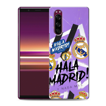 Силиконовый чехол на Sony Xperia 5 с принтом Real Madrid Реал Мадрид Силиконовый чехол на Sony Xperia 5 с принтом Real Madrid Реал Мадрид