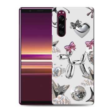 Силиконовый чехол на Sony Xperia 5 с принтом Y2K