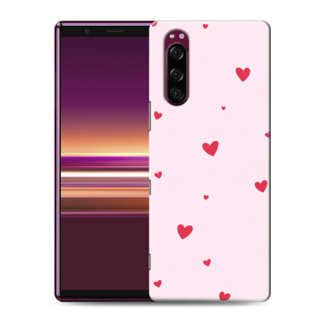 Силиконовый чехол на Sony Xperia 5 с принтом для девочек