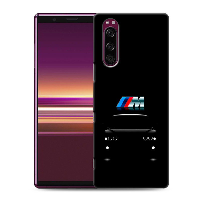Силиконовый чехол на Sony Xperia 5 с принтом БМВ BMW Силиконовый чехол на Sony Xperia 5 с принтом БМВ BMW