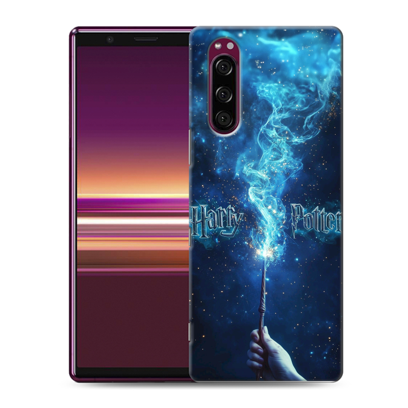 Силиконовый чехол на Sony Xperia 5 с принтом Harry Potter Гарри Поттер Силиконовый чехол на Sony Xperia 5 с принтом Harry Potter Гарри Поттер