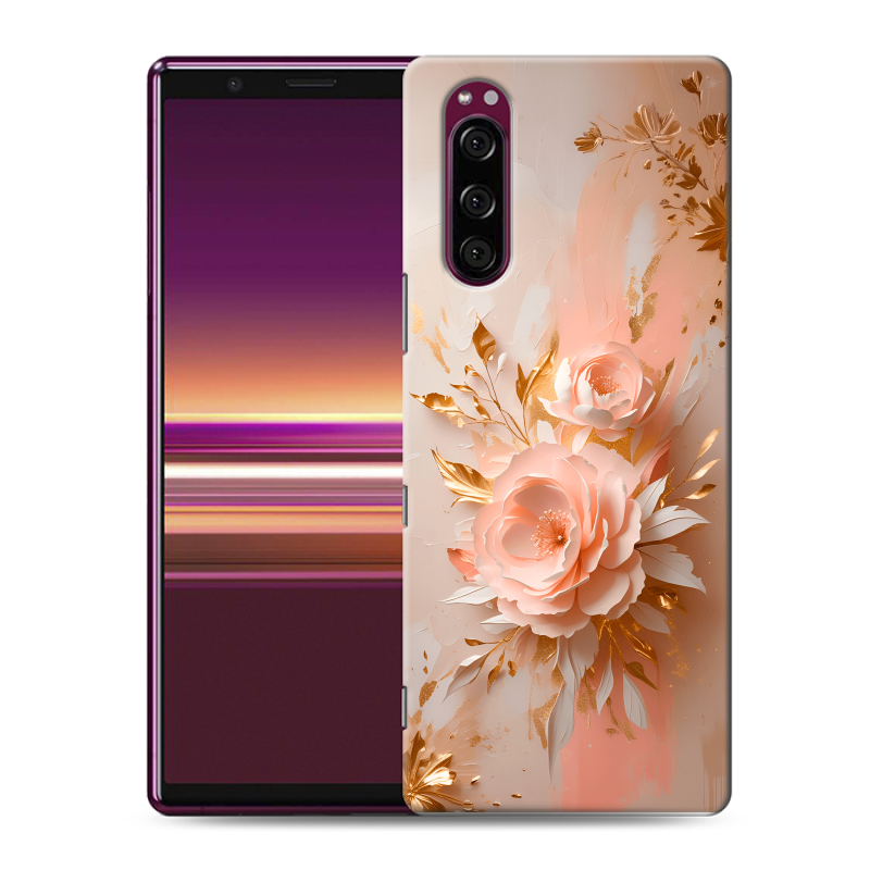 Силиконовый чехол на Sony Xperia 5 с принтом женский Силиконовый чехол на Sony Xperia 5 с принтом женский