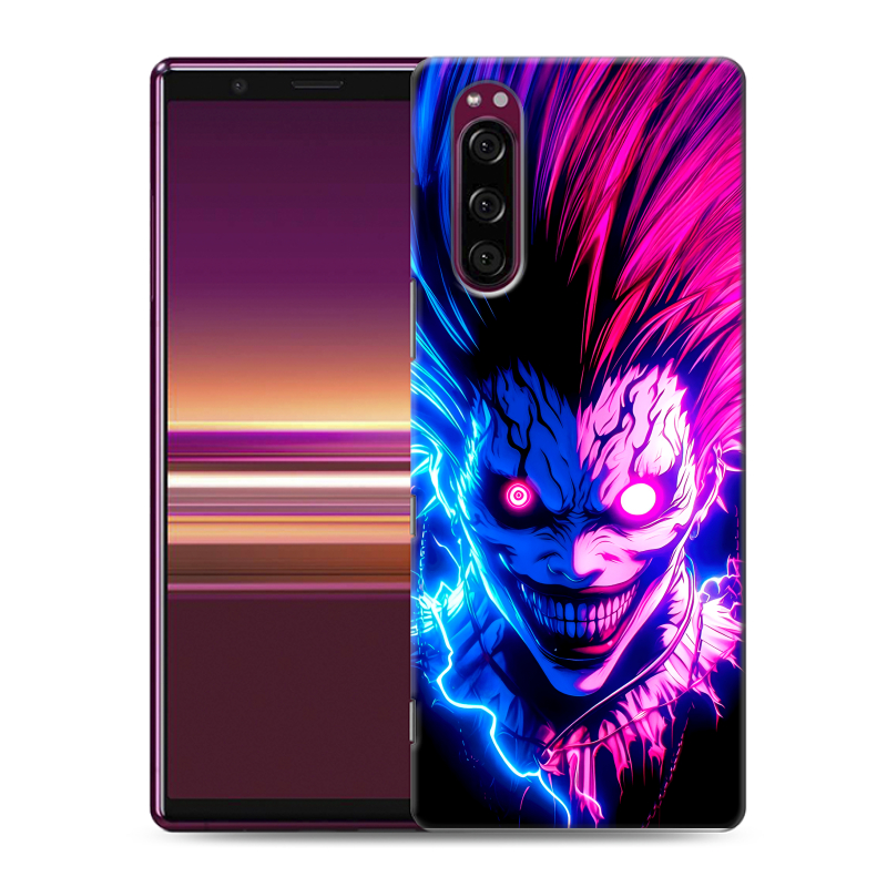 Силиконовый чехол на Sony Xperia 5 с принтом Death note Тетрадь смерти Силиконовый чехол на Sony Xperia 5 с принтом Death note Тетрадь смерти